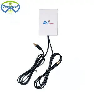 Manufacturing 2G 3G 4G Repeater 10dBi Gain 4G Mimo LTE Panel Antenna With TS9 Connector