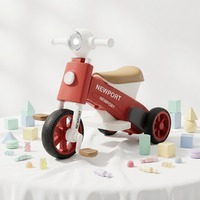 Nouveau design, tricycle électrique en plastique pour enfants, poussette, dispositif de siège multidirectionnel, 2-4 ans