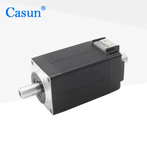 Casun Hot Bán Micro đôi trục NEMA 8 động cơ bước 0.6A Hollow trục động cơ bước