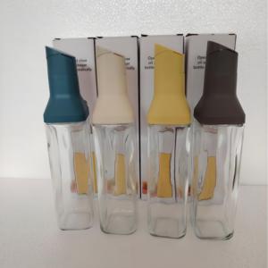 Wishome Distributeur <span class=keywords><strong>de</strong></span> <span class=keywords><strong>cuisine</strong></span> moderne en verre 500 ml, transparent, écologique, anti-fuite, pour <span class=keywords><strong>vinaigre</strong></span>, sauce soja, huile <span class=keywords><strong>de</strong></span> <span class=keywords><strong>coco</strong></span>, huile d'olive - Product Image 5