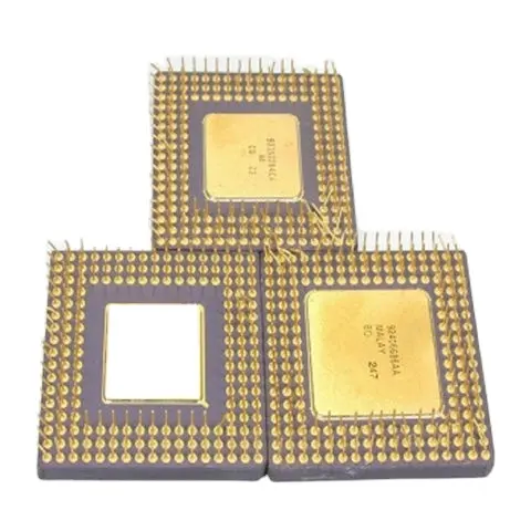 Nuovo arrivo Gold Ceramic CPU Scrap rottami di CPU di alta qualità, computer CPU/processori/chip oro in vendita