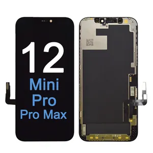 Jk gx rj incell lcd screen for iphone 12 pro maxオリジナルoledハードディスプレイforiphone12 mini