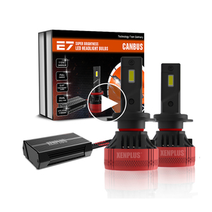 Xenplus อะแดปเตอร์ฐานยึด H7 <span class=keywords><strong>E7</strong></span>รถยนต์<span class=keywords><strong>ไฟ</strong></span>หน้า LED 110W 24000LM 6000K - Product Image 2