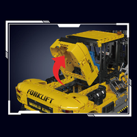 Mould King 17085 2274PCS Truk Forklift Tonase Besar Seri Teknik Model Blok Bangunan Mainan Teknis OEM ODM