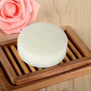 Puro jabón de leche de cabra 50g para la piel grasa milagro jabón tiene piel sedosa Barra de jabón Natural hecho a mano - Product Image 4