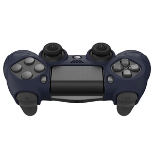 Coque de protection en silicone écologique pour manette sans fil, personnalisée, étanche, bleu nuit - Product Image 6