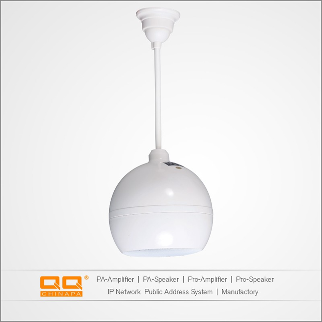 QQCHINAPA High Quality Ceiling Hanging 20W Wall Mount Pendant Speaker for PA Sound System, Restaurant, Supermarket,mall