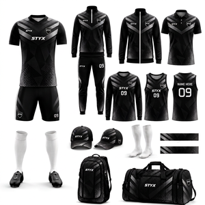 Maillot de football par sublimation personnalisé, séchage rapide, polyester, uniforme d'équipe de football pour adultes, fabricant de maillots de sport personnalisés OEM - Product Image 1