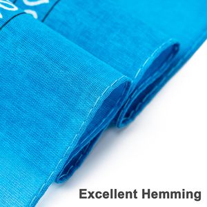 Vente en gros en vrac de bandeaux pour cheveux en coton de qualité supérieure 100% 22''22'' Motif paisley Style hip-hop en plein air pour hommes et femmes - Product Image 4