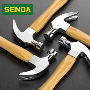 Pençe çekiçler özelleştirilebilir yüksek karbon çelik pençe çekiç tarım ve inşaat makinist kullanımı için ahşap saplı - Product Image 1