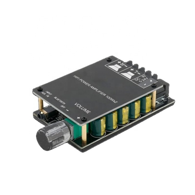 TPA3116 with Digital Power Amplifier Board 2.0 Stereo 2*100W for DC12-24V Other Electronic Components Modules