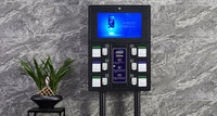 Casillero con Cerradura para Estación de Carga de Celulares, Color Negro