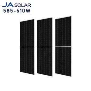 Panneau solaire JA Solar 610W tout noir bifacial double vitrage PERC demi-cellule <span class=keywords><strong>JAM78D30</strong></span>, efficacité 23% - Product Image 4