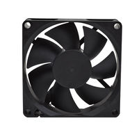 Ventilateurs axiaux industriels silencieux DC 8020 8CM 80x80x20mm 12V 24V 48V pour châssis de commutateur et instruments de test
