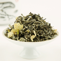 Thé au jasmin de la montagne Qingcheng du Sichuan, qualité Neige Flottante Qingcheng N°2, 1000g en sachet en vrac, vente en gros