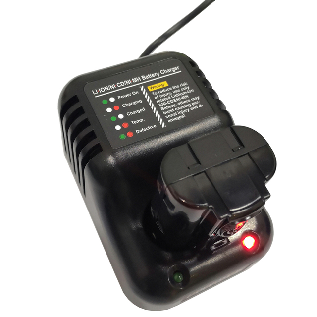 LS LS-PAS-003 2-in-1 Charger for Paslode 7.2V Lithium-ion 6V Ni-Cd/Ni-MH Batteries Quick Charge Indicator Light (Cordless Nail