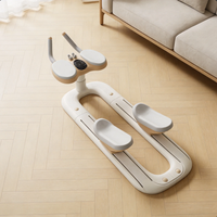 Appareil de fitness pliable multifonctionnel pour la maison, banc d'exercices abdominaux pour la perte de poids et l'amélioration de la taille, idéal pour les exercices abdominaux paresseux