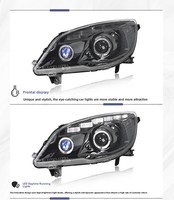 Phares LED extérieurs sur mesure avec lentille de projecteur, feux de jour et yeux d'ange pour Haval H6 2011-2016