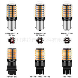 Bombillas LED Canbus T25010 Sin Errores, Modelo Universal Nuevo 3157, Luces de Giro, DRL, Reversa - Product Image 2