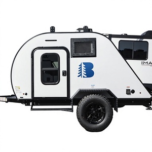 Top Quality Top Quality Camper Motorhome Teardrop Travel Trailer with Bathroom Camping Luxury Standards - Product Image 1