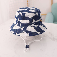 Chapeau seau d'été personnalisable motif de personnage de pêcheur brodé en 3D tissu éponge en toile de coton Safari-Made Outdoor