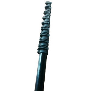 Sistema de limpieza de ventanas con postes alimentados por agua, poste telescópico de fibra de <span class=keywords><strong>aluminio</strong></span>/carbono, cepillo de limpieza de paneles solares/poste de lavado de alta presión - Product Image 4