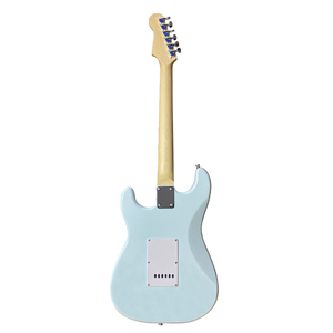 <span class=keywords><strong>Chitarra</strong></span> Elettrica HUASHENG Lucida 39 Pollici 6 Corde S-S-S con Battipenna Bianco Perla OEM ODM per Professionisti - Product Image 2