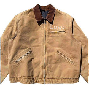 Logo personnalisé vêtements hommes veste coupe-vent automne à manches longues veste décontractée manteau veste - Product Image 2