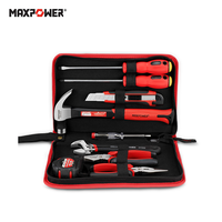 Juego de Herramientas Básicas Maxpower, Kit de Mantenimiento para el Hogar con Bolsa de Transporte Fácil para Reparaciones Automotrices