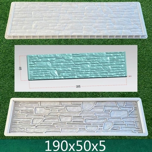 Moule mural préfabriqué Bekebe en plastique PP haute résistance pour <span class=keywords><strong>mur</strong></span> en béton coulé sur place 190 * 50 * 5 cm - Product Image 6
