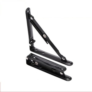 Soporte Triangular Plegable de Acero al Carbono de 6 Pulgadas para Estante de Pared, Accesorio de Ferretería Duradero - Product Image 1