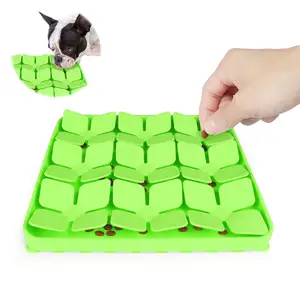 Silicone Interactive Snuffle Mat For Dogs To Protect Dog's Nose For Smell Training And Slow Eating Encourages