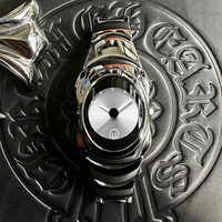 Montre-bracelet tendance pour homme, nouveau modèle Y2K vintage, boîtier irrégulier, mouvement à quartz, affichage de la date, aiguilles lumineuses, bracelet en alliage étanche