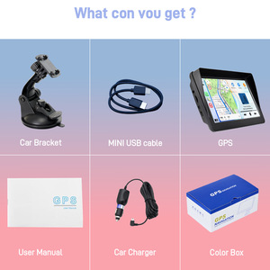 Xe sat NAV 7inch Xe <span class=keywords><strong>GPS</strong></span> Hệ thống định vị 16GB với ẩn EU USA bản đồ cho xe tải xe buýt HGV Caravan - Product Image 5