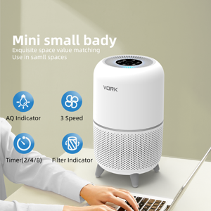 Purificateur d'<span class=keywords><strong>air</strong></span> intelligent pour la maison, grandes pièces, avec contrôle Wi-Fi, mode intelligent, affichage de l'IAQ, filtre HEPA H13 - Product Image 2