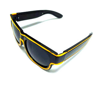 <span class=keywords><strong>2025</strong></span> phát sáng trong bóng tối LED nhấp nháy kính không dây có thể sạc lại thời trang Light-Up LED kính mắt cho Đảng trang trí đám cưới - Product Image 3