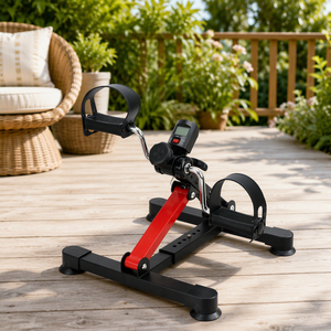 Pedaliera Fitness Pieghevole Portatile per Esercizi di Mani, Braccia e Gambe, Mini Cyclette Pieghevole - Product Image 3