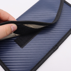 Sacs Faraday pour clés de <span class=keywords><strong>voiture</strong></span> téléphone portable Protection de <span class=keywords><strong>voiture</strong></span> antivol WiFi/<span class=keywords><strong>GSM</strong></span>/LTE/NFC/RFID/pochette de bloc de Signal Fob d'entrée sans clé - Product Image 6