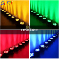 Offre Spéciale IP65 étanche à piles 12*18W 6in1 Par RGBWA + UV scène LED lumières pour extérieur Club Disco DJ Bar éclairage de scène