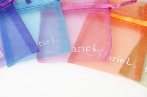 Bolsa con cordón de organza para regalos de joyería Bolsa de regalos de Navidad - Product Image 3