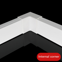 Gaine de câbles en PVC avec coudes et té pour le câblage en angle