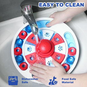 Nuevo Plato de Alimentación Lenta para Perros - Plato Antiasfixia para Mascotas, Ayuda a la Digestión y al Entrenamiento, Hecho de Material PP Seguro para Alimentos - Product Image 3