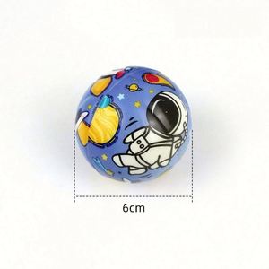 Pelota Antiestrés de Espuma PU Personalizada con Forma de Astronauta, Juguete Espacial Suave para Niños y Adolescentes, Divertido Alivio del Estrés y Regalo Promocional - Product Image 4