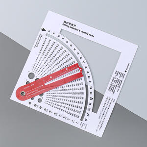 <span class=keywords><strong>Regla</strong></span> de <span class=keywords><strong>Costura</strong></span> <span class=keywords><strong>Multifuncional</strong></span> de Última Generación con Forma Especial, <span class=keywords><strong>Regla</strong></span> de Patchwork Cuadrada de Dos Colores - Product Image 2