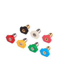 ปืนฉีดน้ำสแตนเลส7สี, 1/4หัวฉีดพ่นล้างรถไฟฟ้าพร้อมหัวล็อคฐาน - Product Image 6