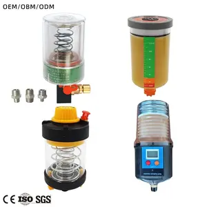 Adjustable Single point Auto Automatic grease lubricator feeder 250ml automatic grease dispenser