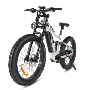 Bajo Moq personalizado 1000W Motor doble suspensión 26*4,0 neumático gordo 17Ah todo terreno Oem Ebike Bicicleta Eléctrica Bicicleta Electrica - Product Image 3