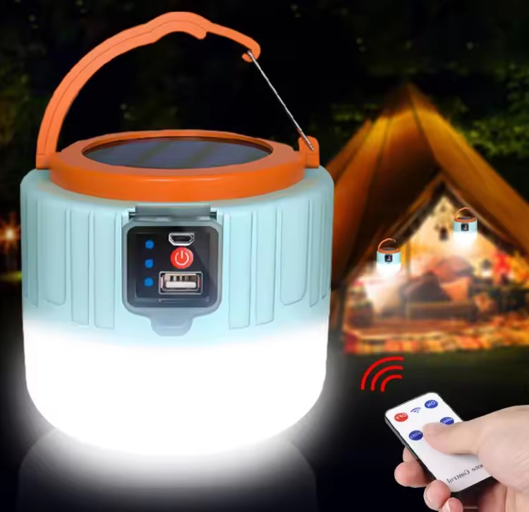 Portable Emergency Light Rechargeable Maintenance Solar