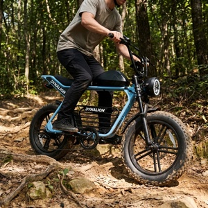 Vélo électrique tout-terrain robuste avec fourche à suspension avant, pédalier robuste pour les voyages en <span class=keywords><strong>camping</strong></span>-car et les excursions en plein air - Product Image 2