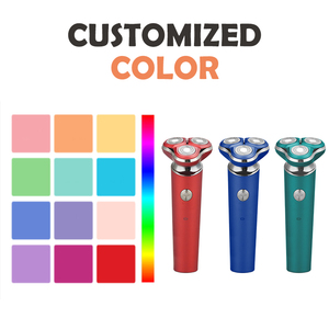 Afeitadoras eléctricas rotativas 3D recargables con <span class=keywords><strong>cable</strong></span> e inalámbricas China Razors Face and Body Beauty Man Shaver - Product Image 4